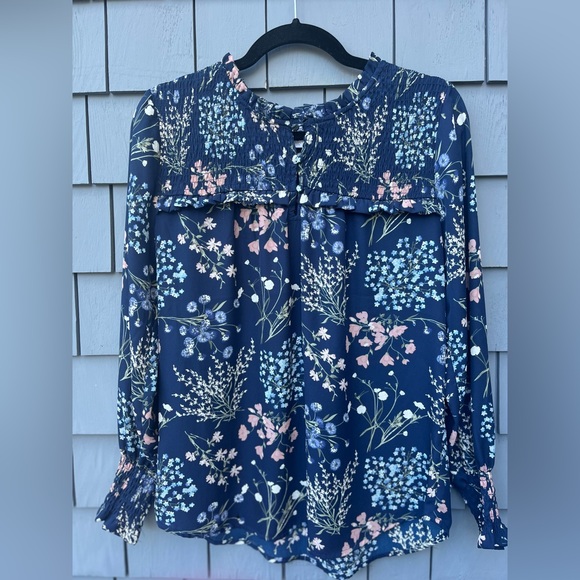Westport Tops - Westport Floral Blouse Small
